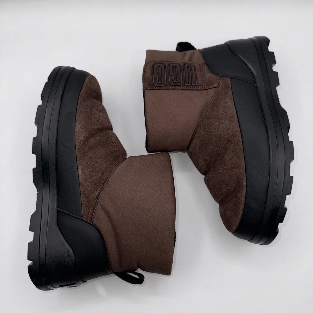 Ugg‎ Classic Klamath Mini Boots Women's Size 8 Cedar Brown Waterproof Bootie
